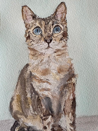 Nala, Aquarelle 06/2025