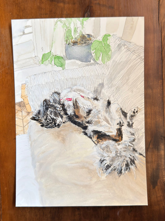 Laika, Watercolor 09/2026